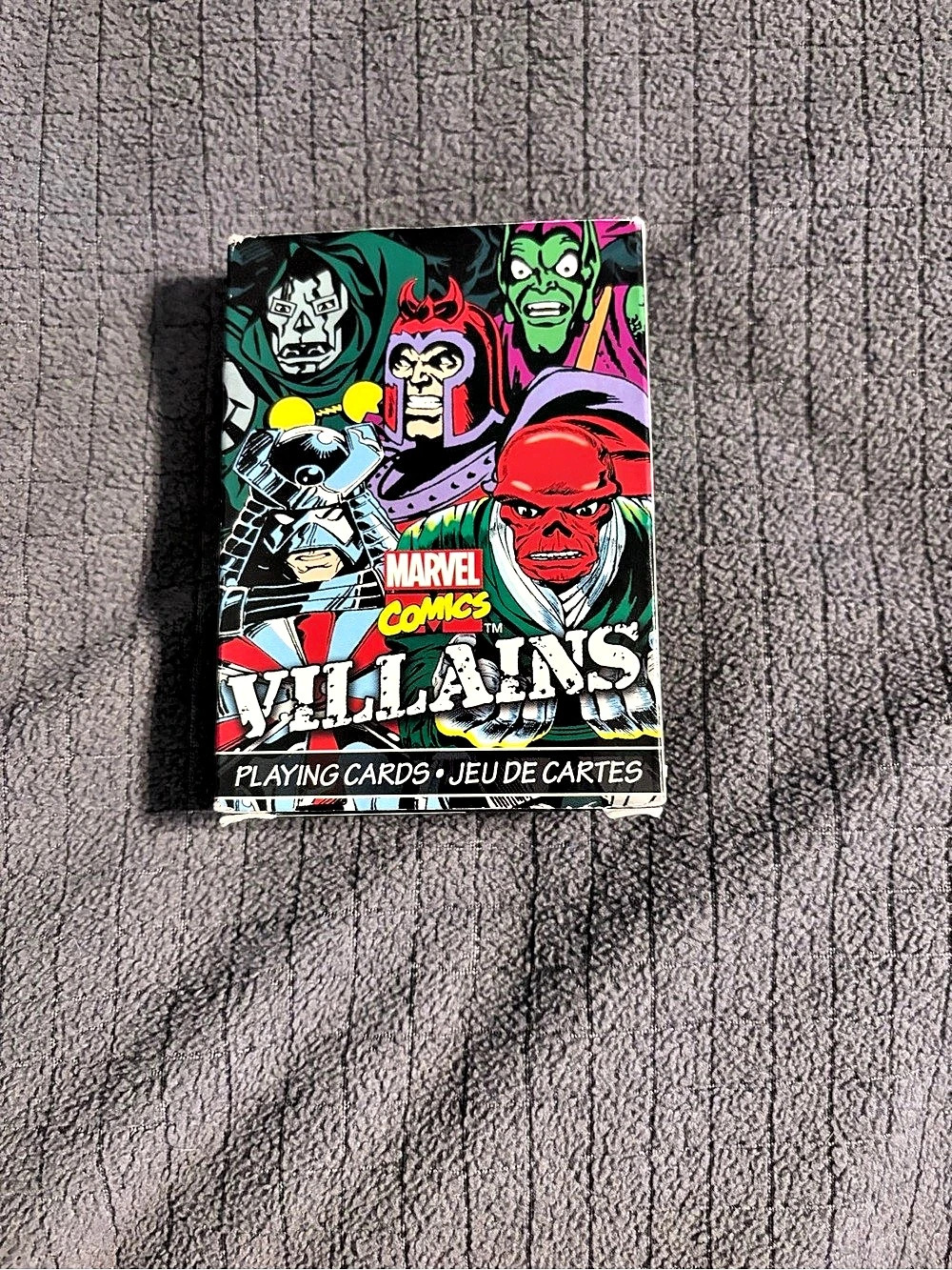 Marvel Comics Villains Playing Cards Deck